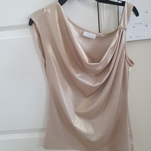 3for 15$ 🎀Gold one sided strap top